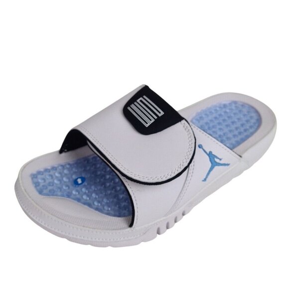 Jordan HYDRO XI Retro 11 White Blue Slides Sandal Men - Picture 1 of 9